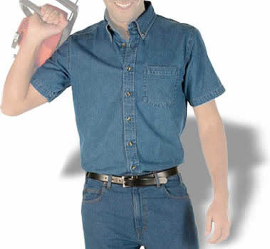 camisa mezclilla clasica